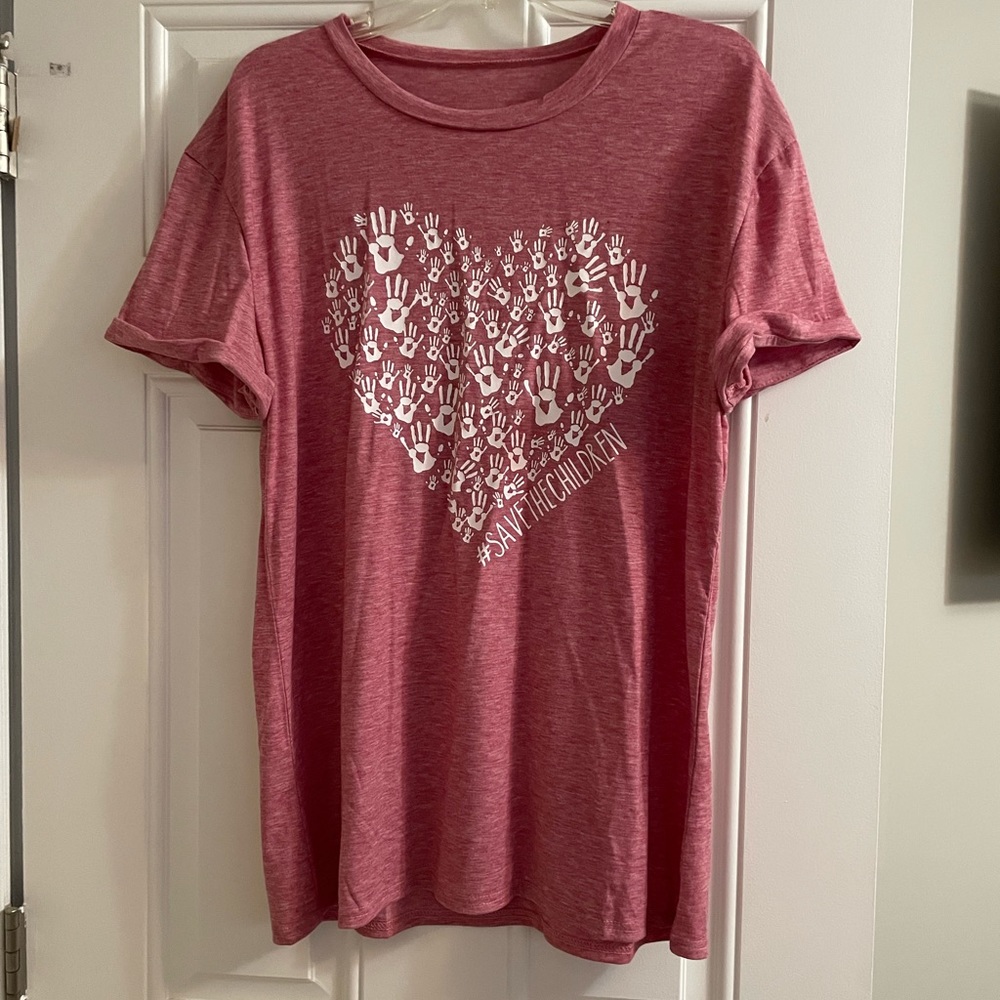 Cuffed Save the Children T-shirt